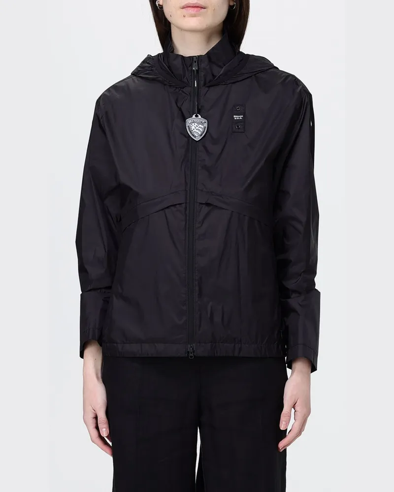 Blauer Jacke herren Schwarz