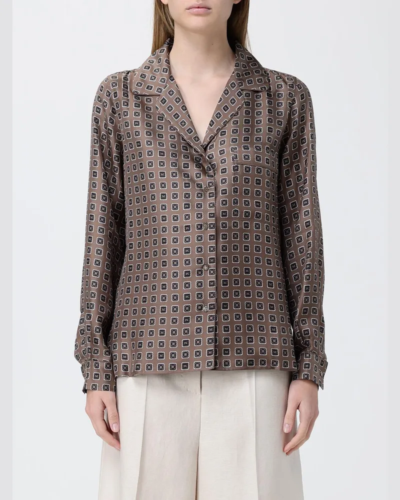Max Mara Hemdbluse damen Mud