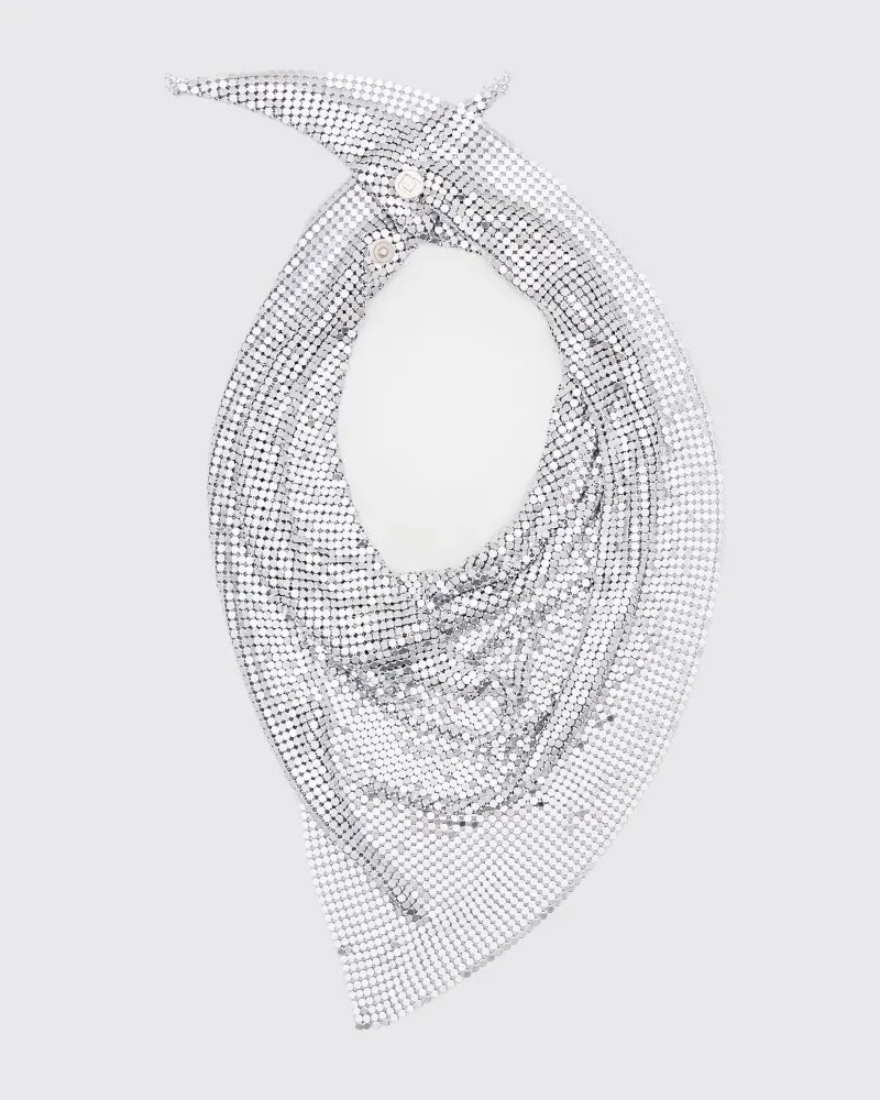 Paco Rabanne Schal damen Silber