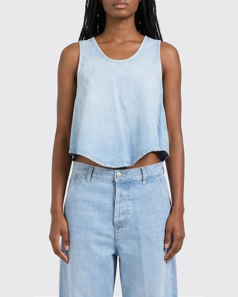 Dondup Top damen Blau