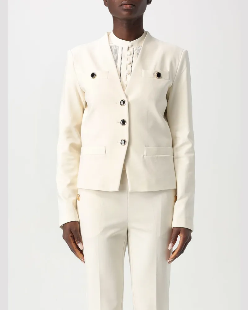 Twin-Set Blazer damen Perle