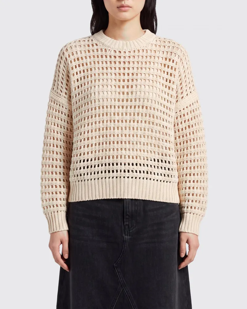 Brunello Cucinelli Pullover damen Weiß