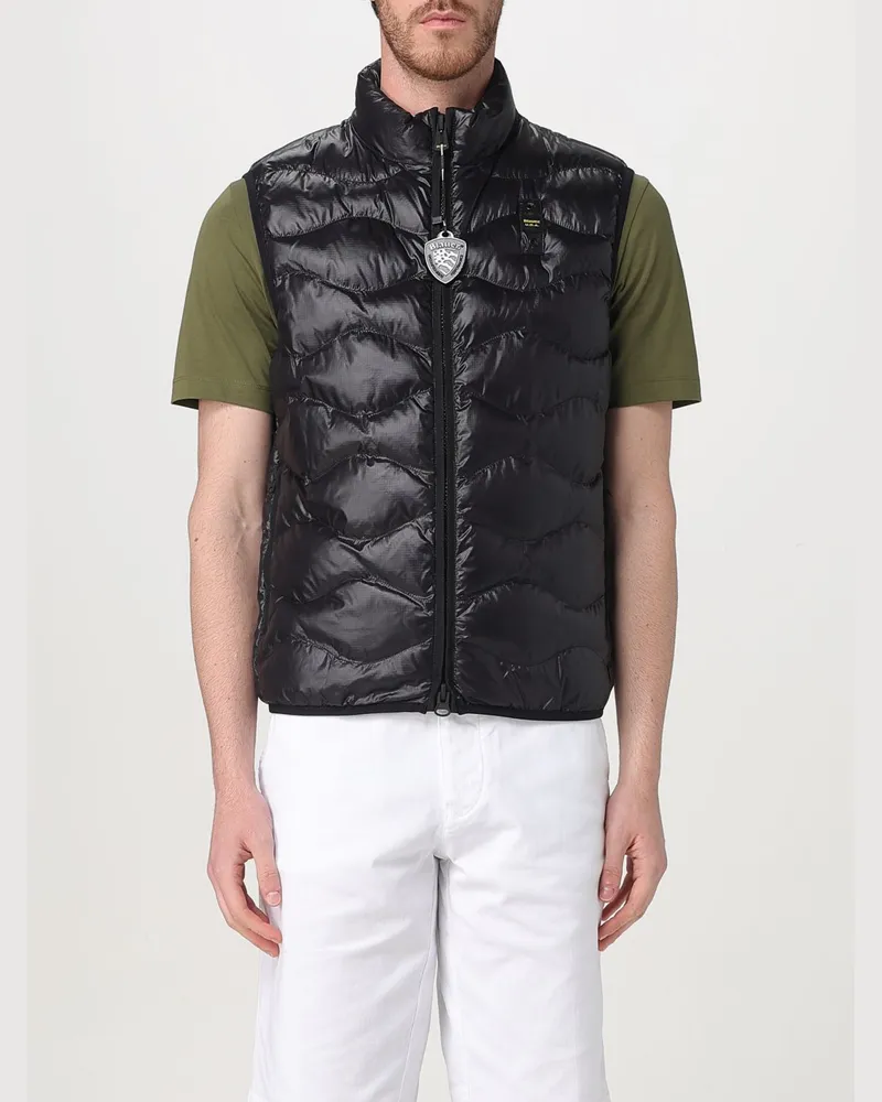 Blauer Jacke herren Schwarz