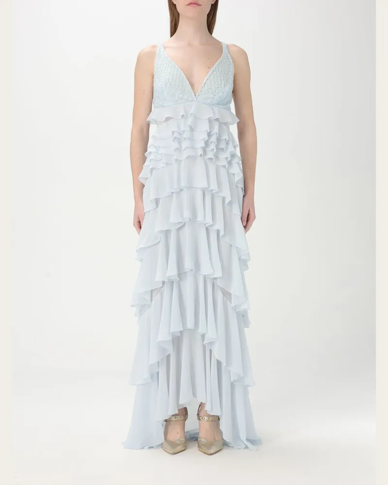 Elisabetta Franchi Kleider damen Hellblau