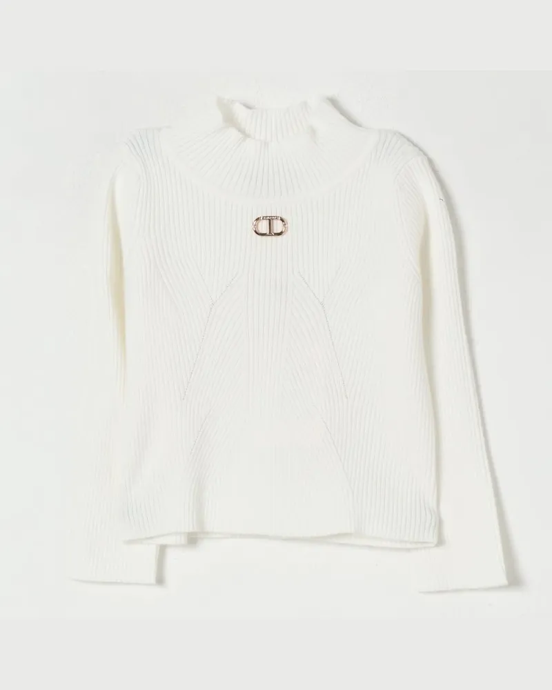 Twin-Set Pullover kinder Weiß