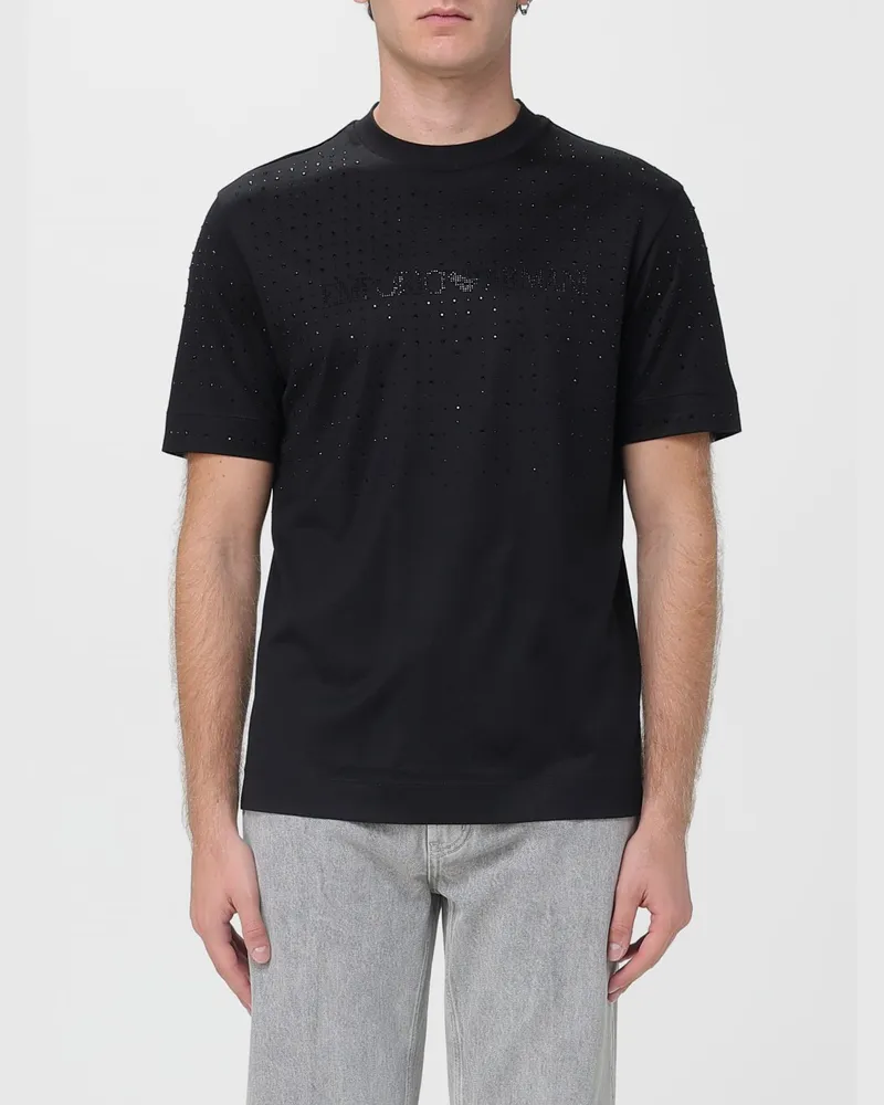 Emporio Armani T-shirt herren Schwarz