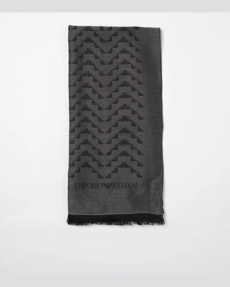 Emporio Armani Schal herren Grau