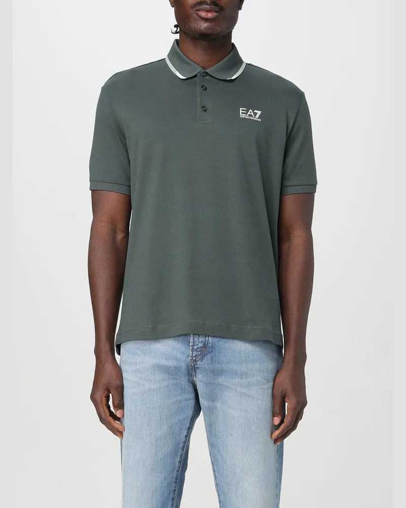 EA7 Polo herren Sand