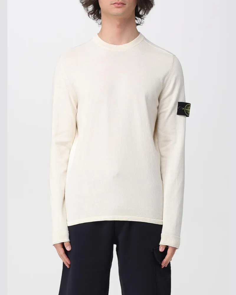 Stone Island Pullover herren Weiß