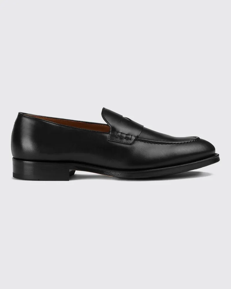 Doucal´s Mokassins herren Schwarz