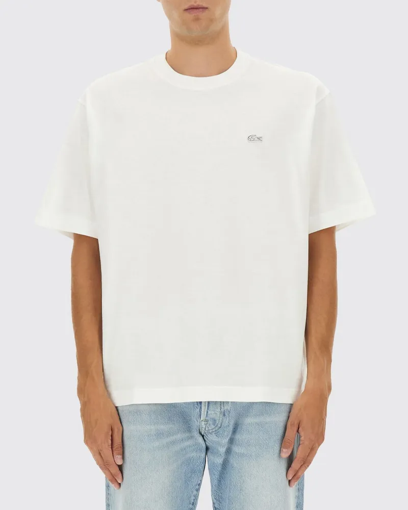 Lacoste T-shirt herren Weiß