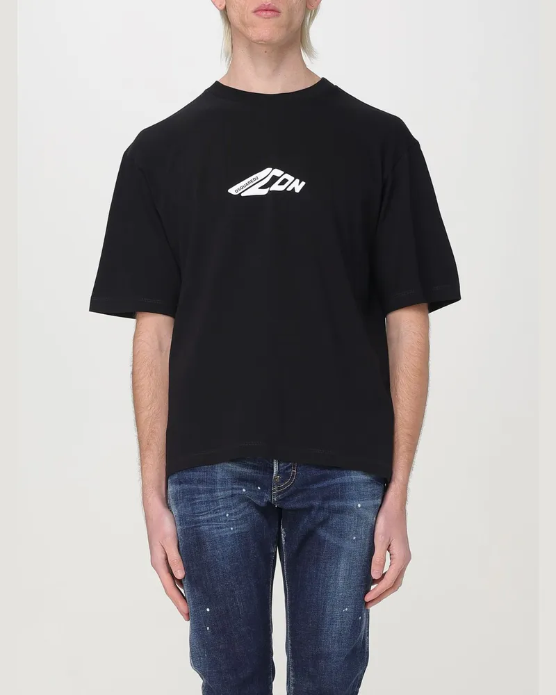 Dsquared2 T-shirt herren Schwarz