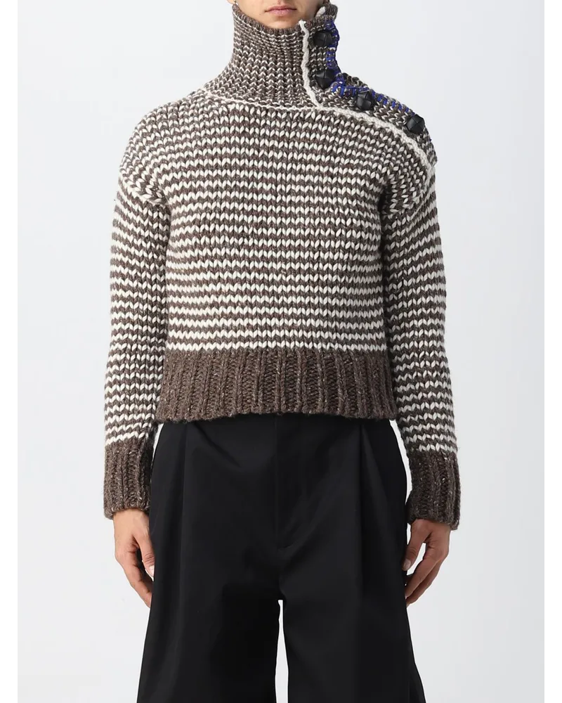 Bottega Veneta Damen Pullover Braun