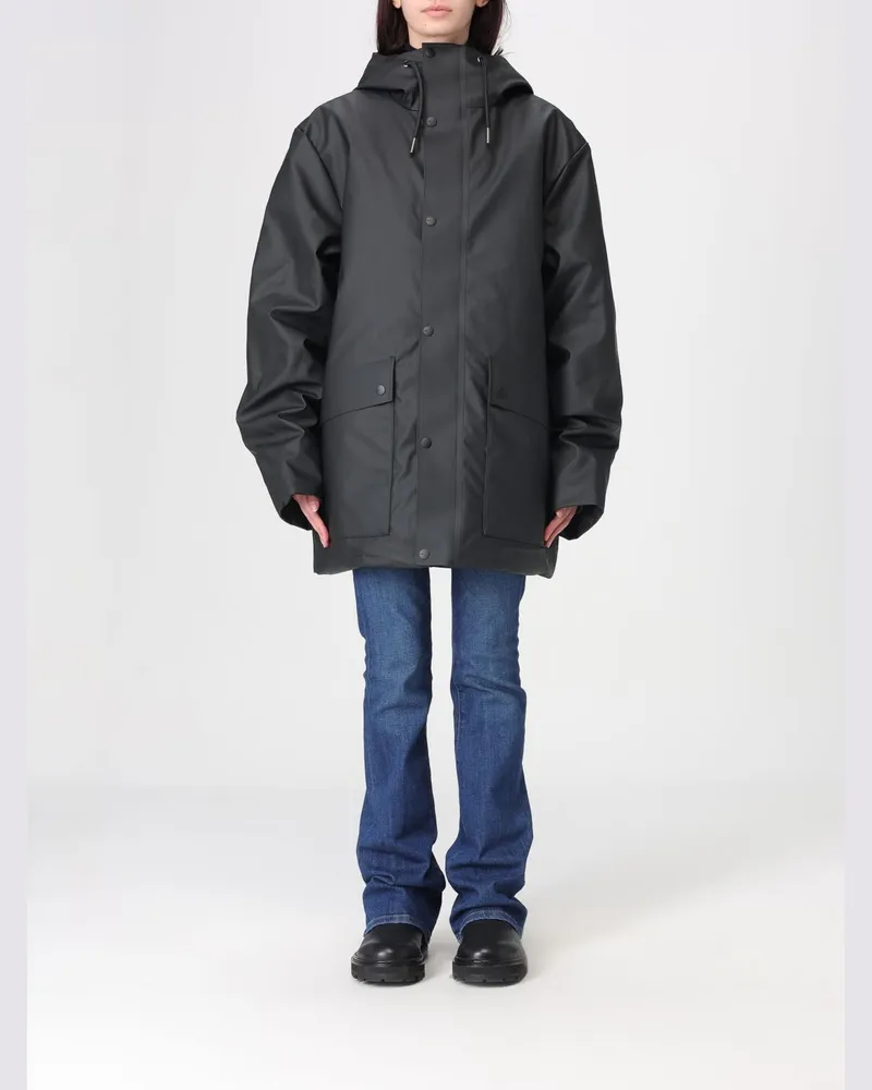 RAINS Schultertasche damen Schwarz