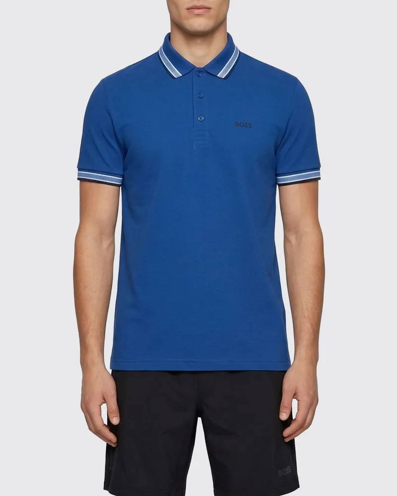 HUGO BOSS T-shirt herren Blau