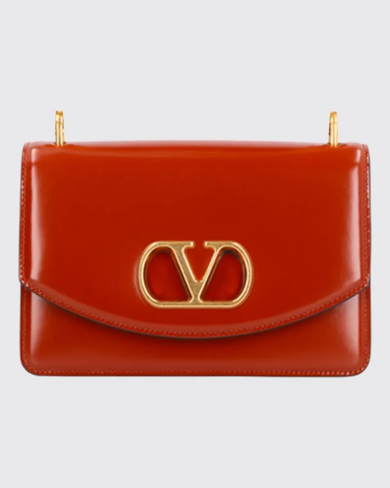 Valentino Garavani Schultertasche damen Burnt