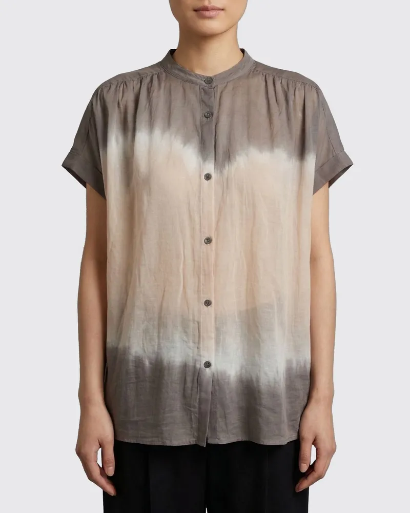 Roberto Collina T-shirt damen Taubengrau