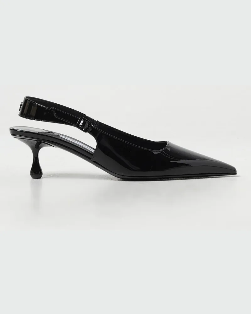 Jimmy Choo Amel Slingbacks aus Lackleder Schwarz