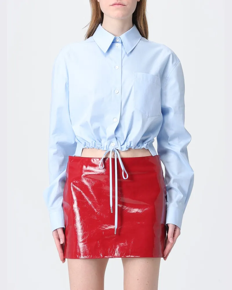 Moschino Kleider damen Hellblau