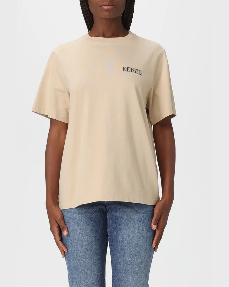 Kenzo T-shirt damen Beige