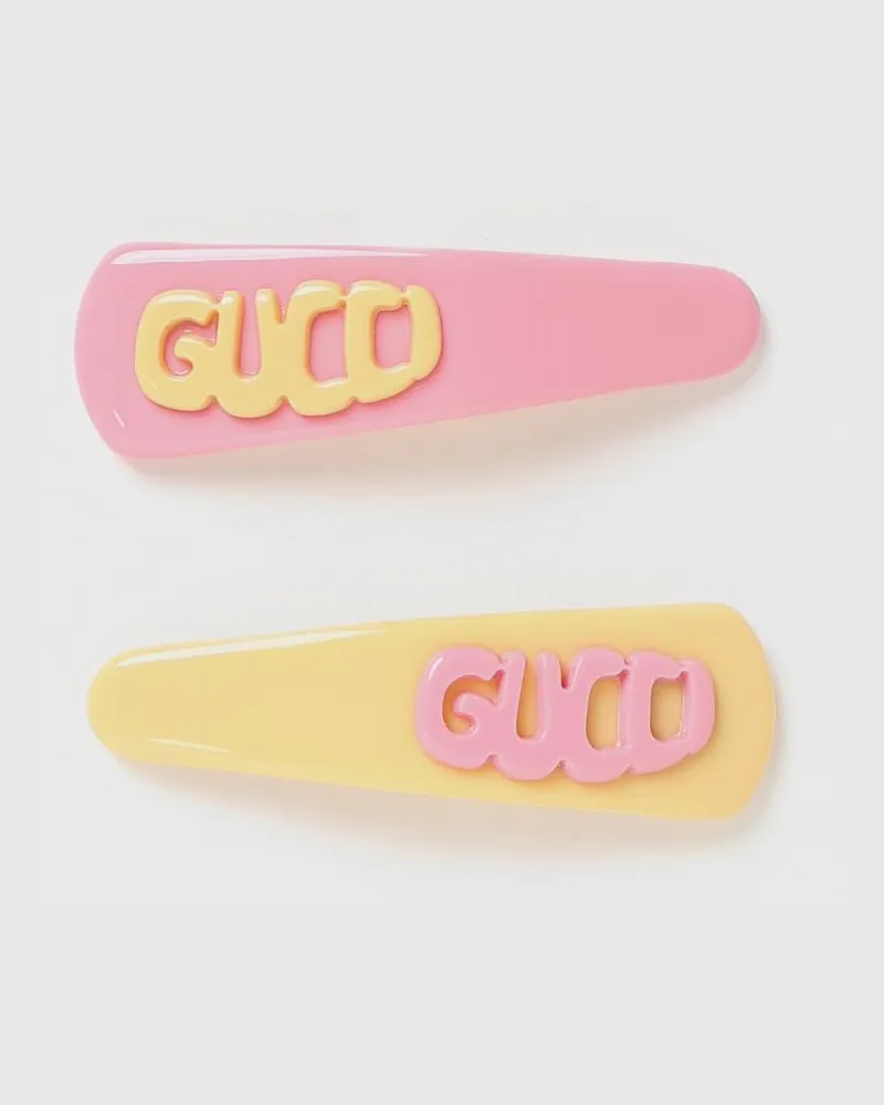 Gucci Haarspangen kinder Pink