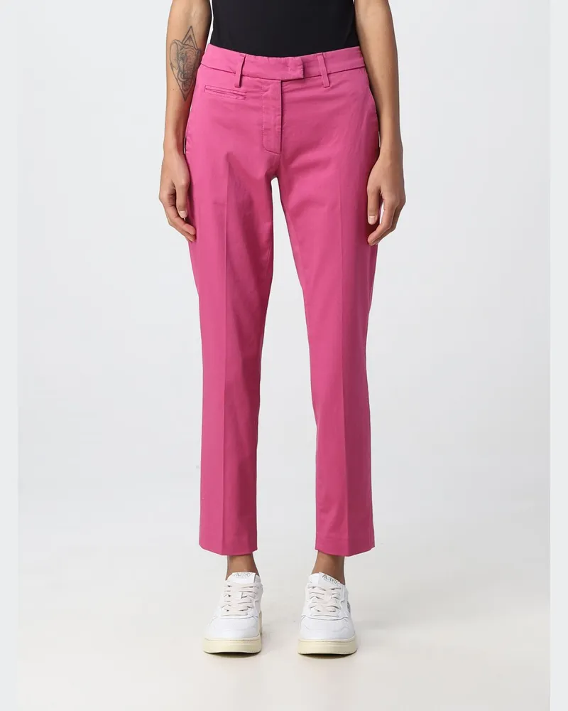 Dondup Hose damen Fuchsia