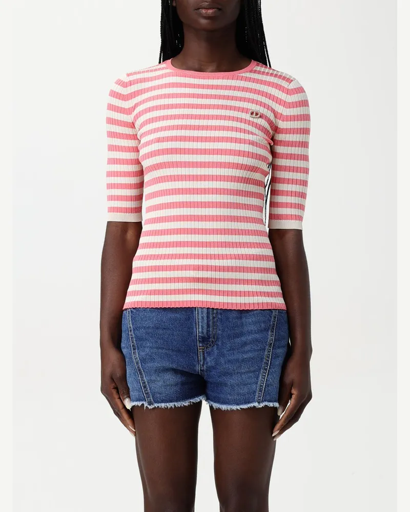 Twin-Set Pullover damen Peach