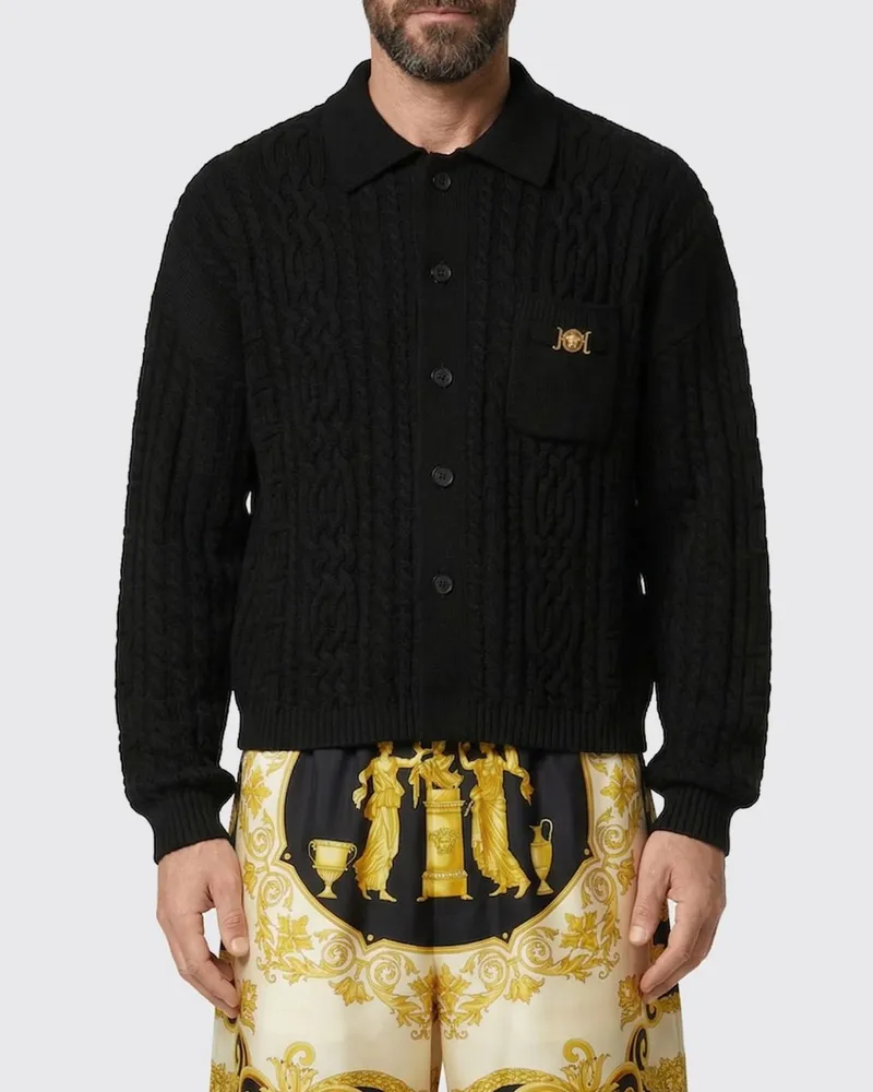 Versace Pullover herren Schwarz