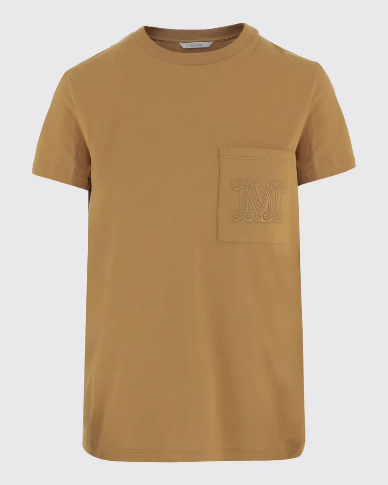 Max Mara T-shirt herren Braun