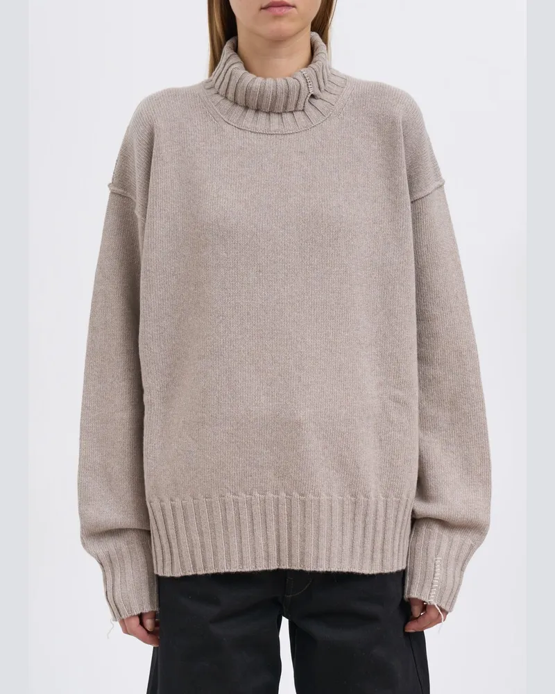 Isabel Benenato Pullover damen Grau