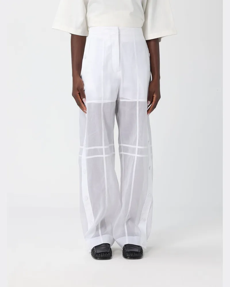 Jil Sander Hose damen Weiß