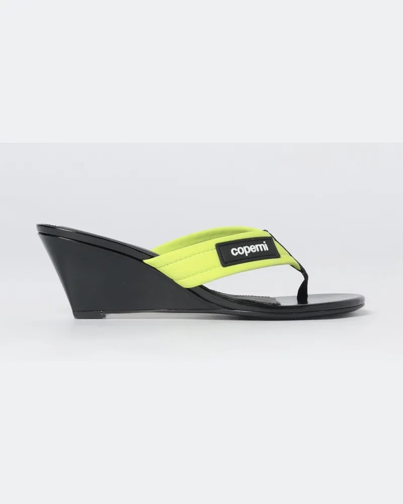 COPERNI Keilsandale aus Neopren Grün