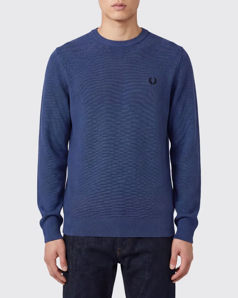 Fred Perry Pullover herren Blau