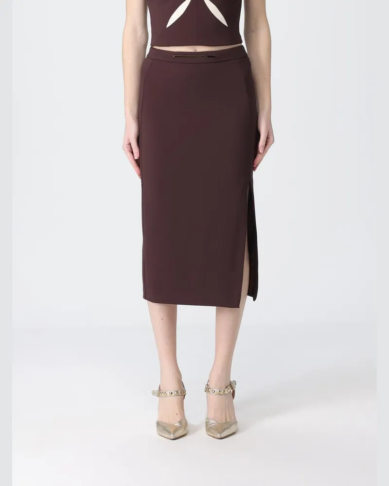 Elisabetta Franchi Rock damen Braun