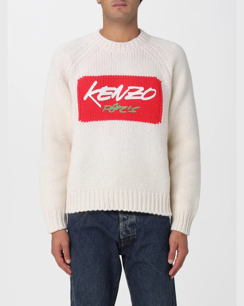 Kenzo Pullover herren Weiß