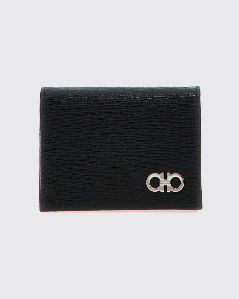 Ferragamo Portemonnaie herren Schwarz
