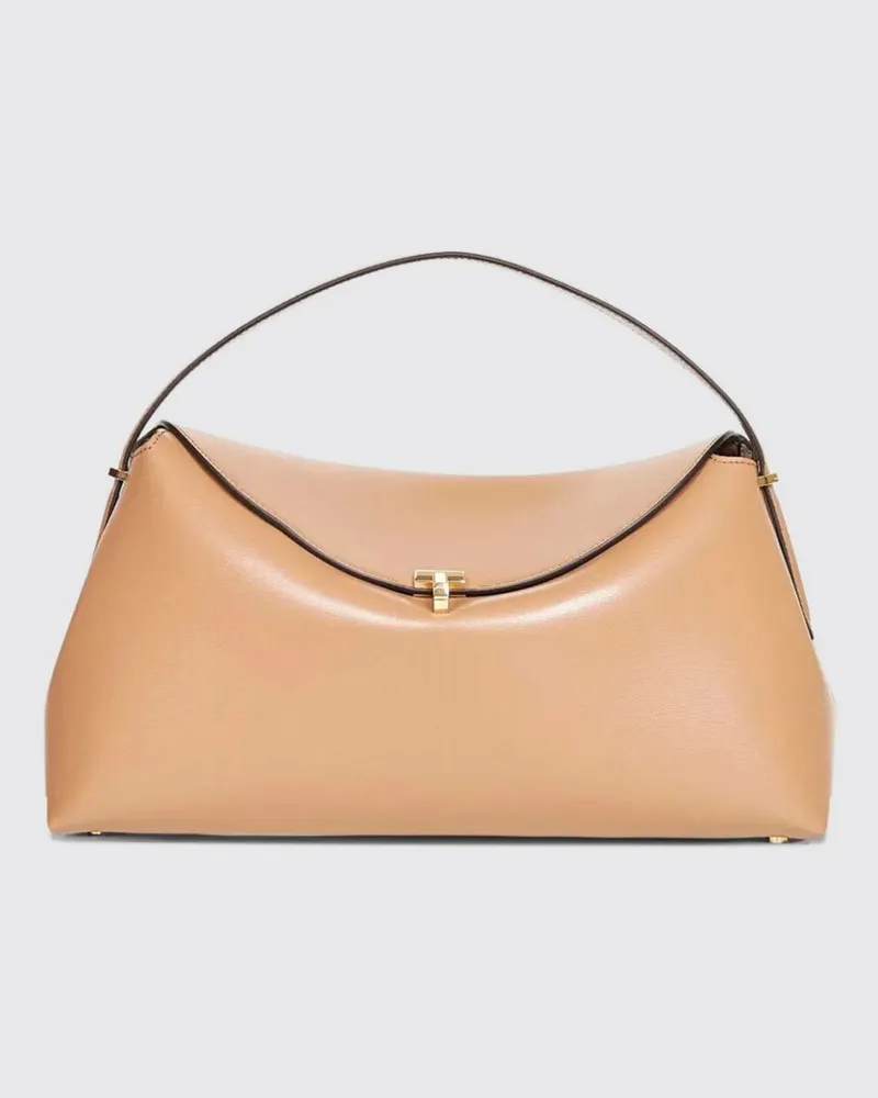 Totême Schultertasche damen Camel