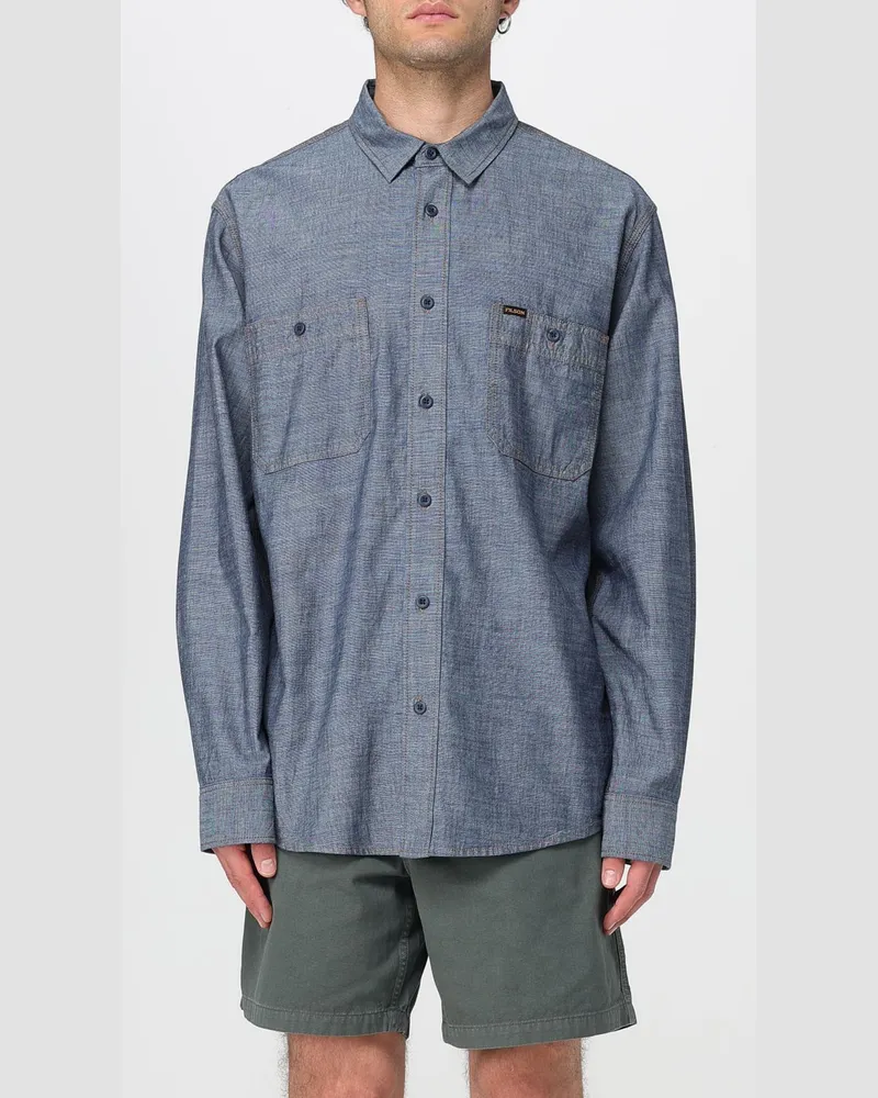 Filson Hemd herren Hellblau