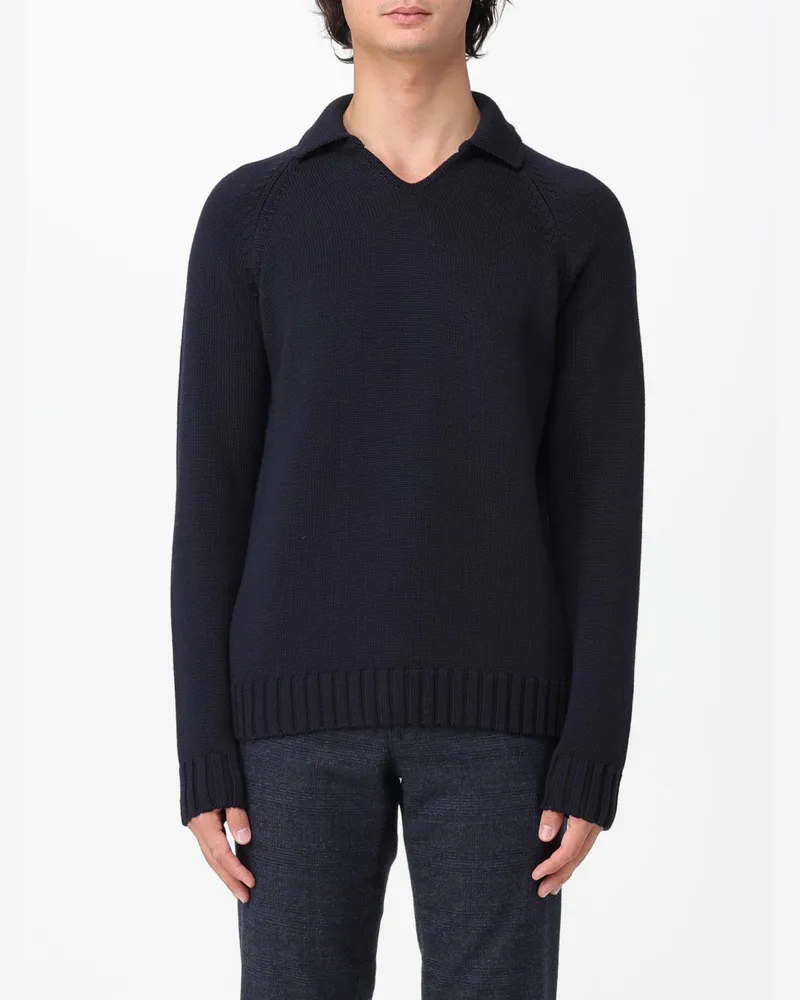 Zanone Pullover herren Blau