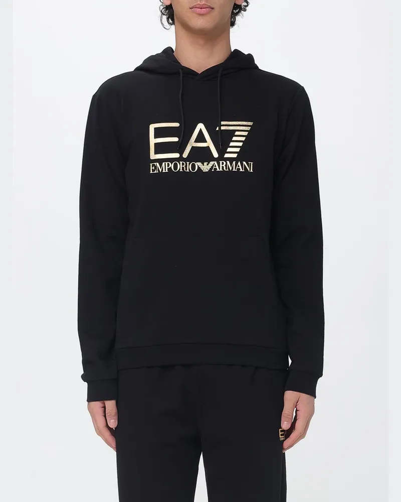 EA7 Sweatshirt herren Schwarz