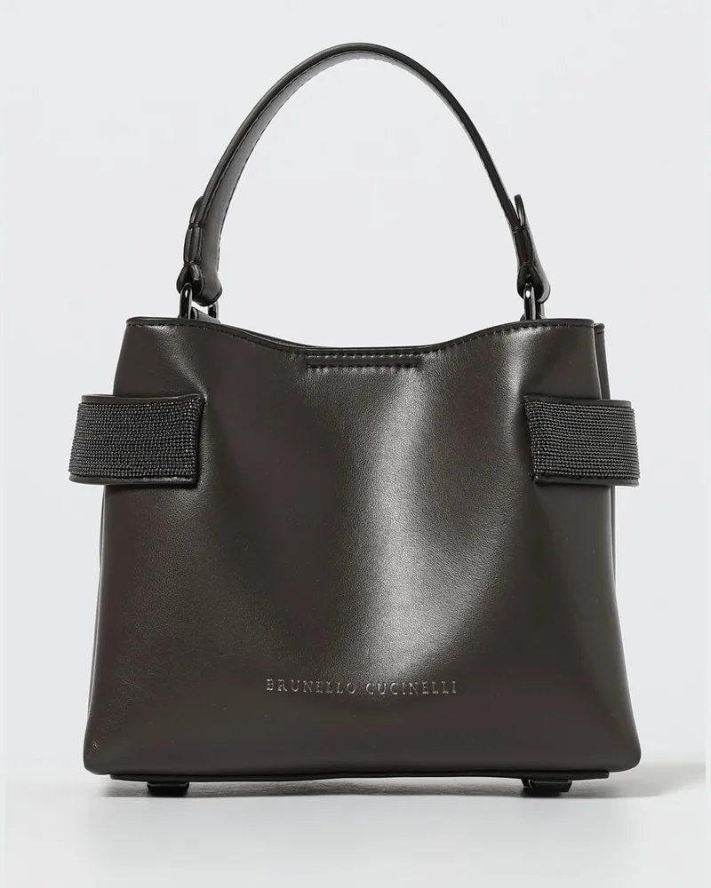 Brunello Cucinelli Schultertasche damen Dark