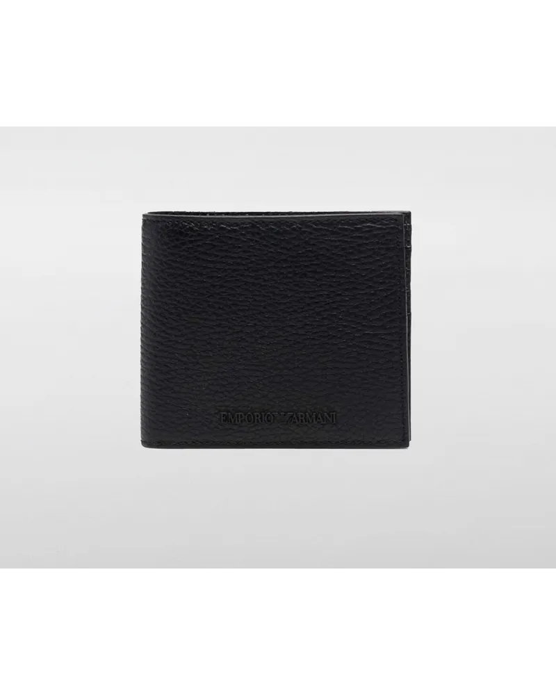 Emporio Armani Portmonnaie herren Schwarz