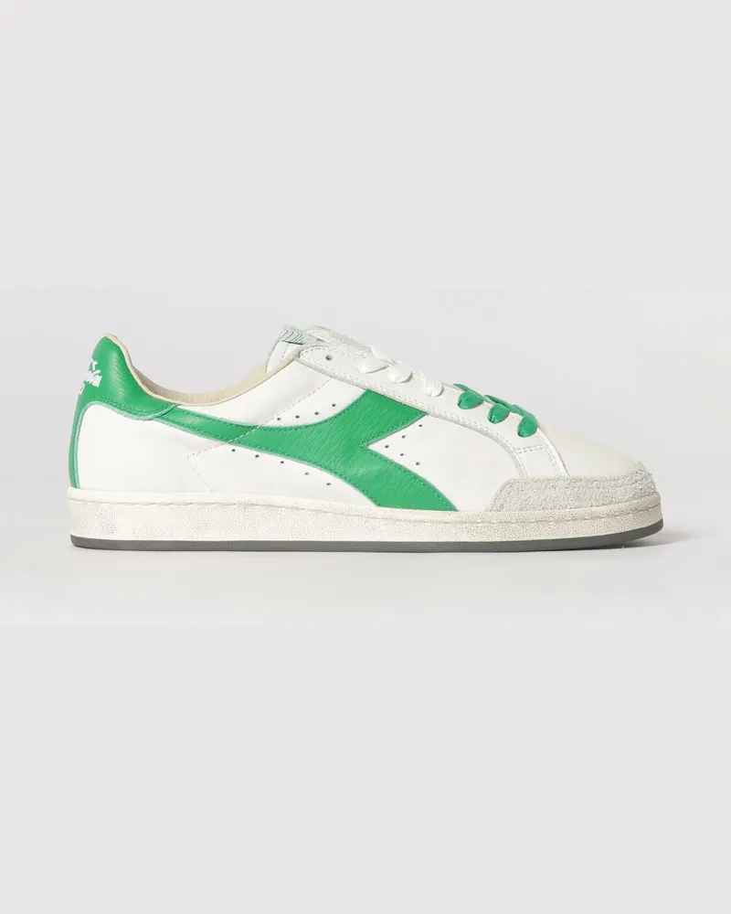 Diadora Prestige Used Sneakers aus Leder Grün