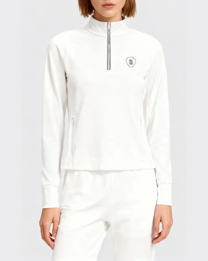 Brunello Cucinelli Strickjacke damen Weiß