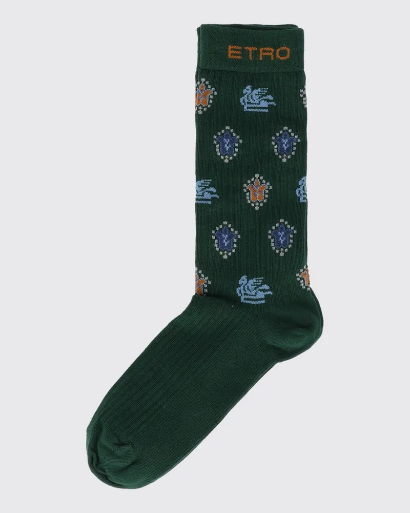 Etro Socken kinder Grün