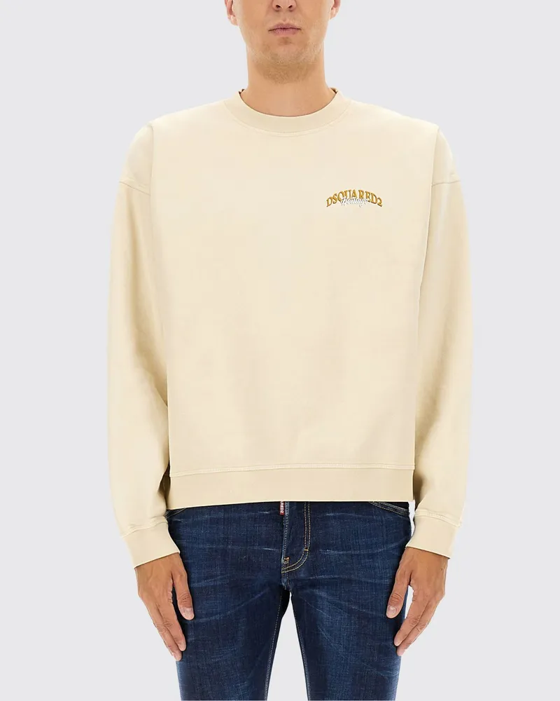 Dsquared2 Sweatshirt herren Weiß
