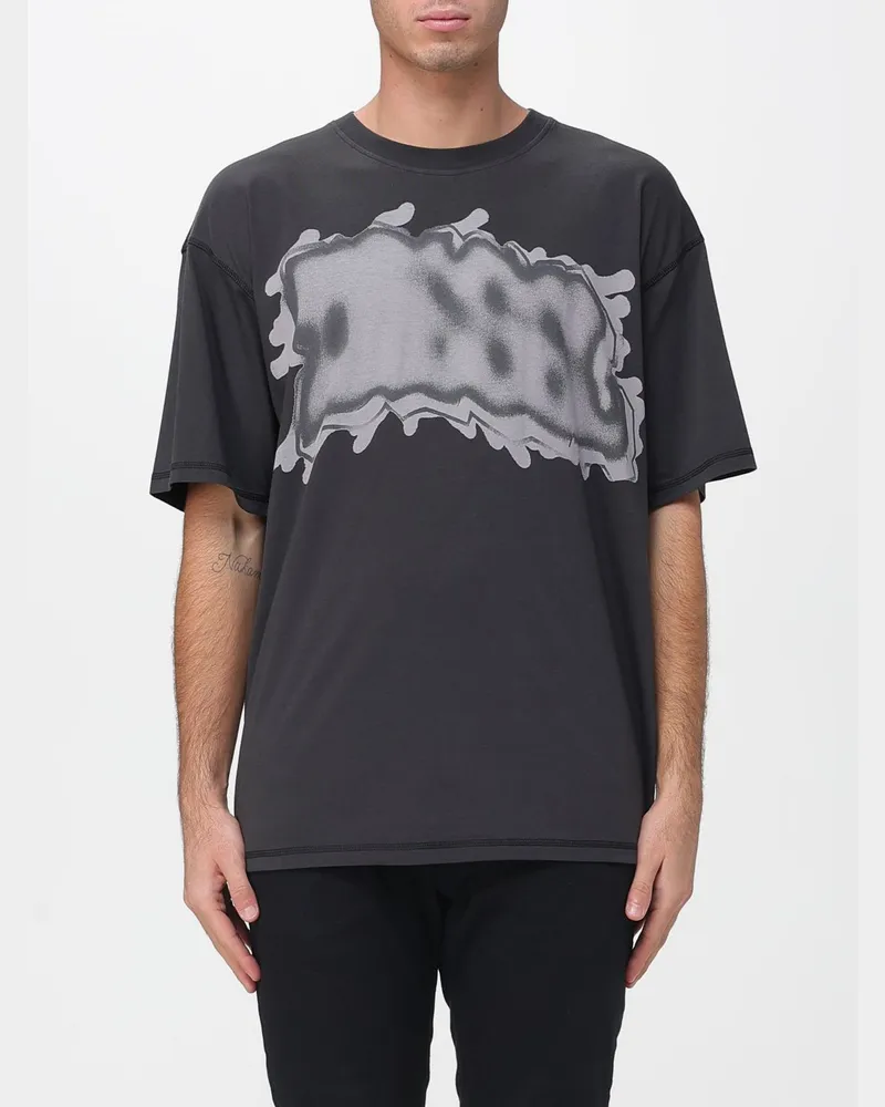 Diesel T-shirt herren Grau