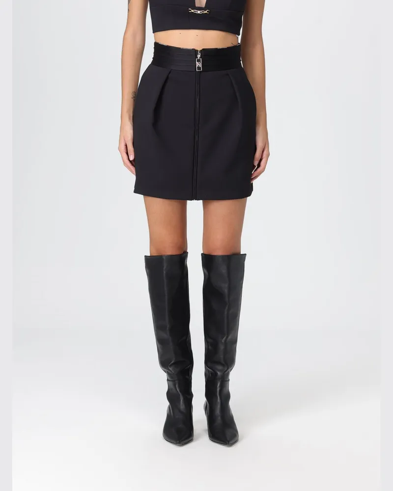 Elisabetta Franchi Rock damen Schwarz