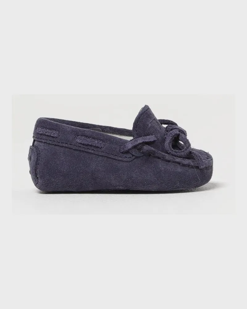 TOD'S Mokassin aus Wildleder Blau