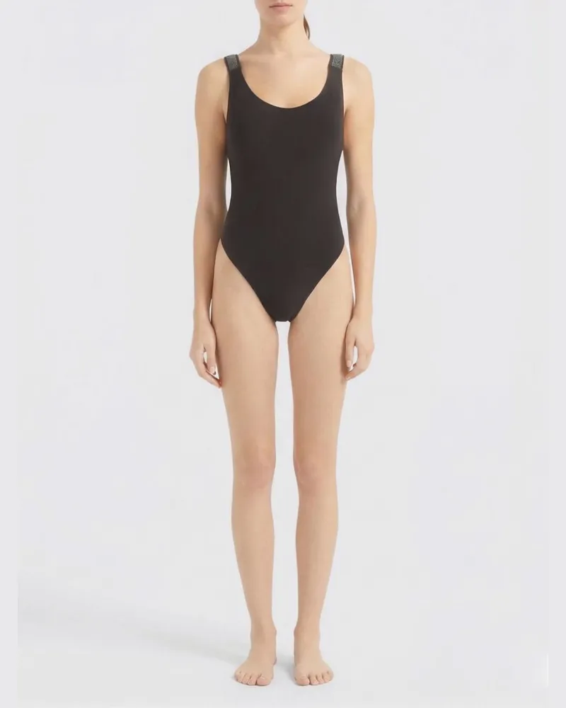 Brunello Cucinelli Bademode damen Schwarz